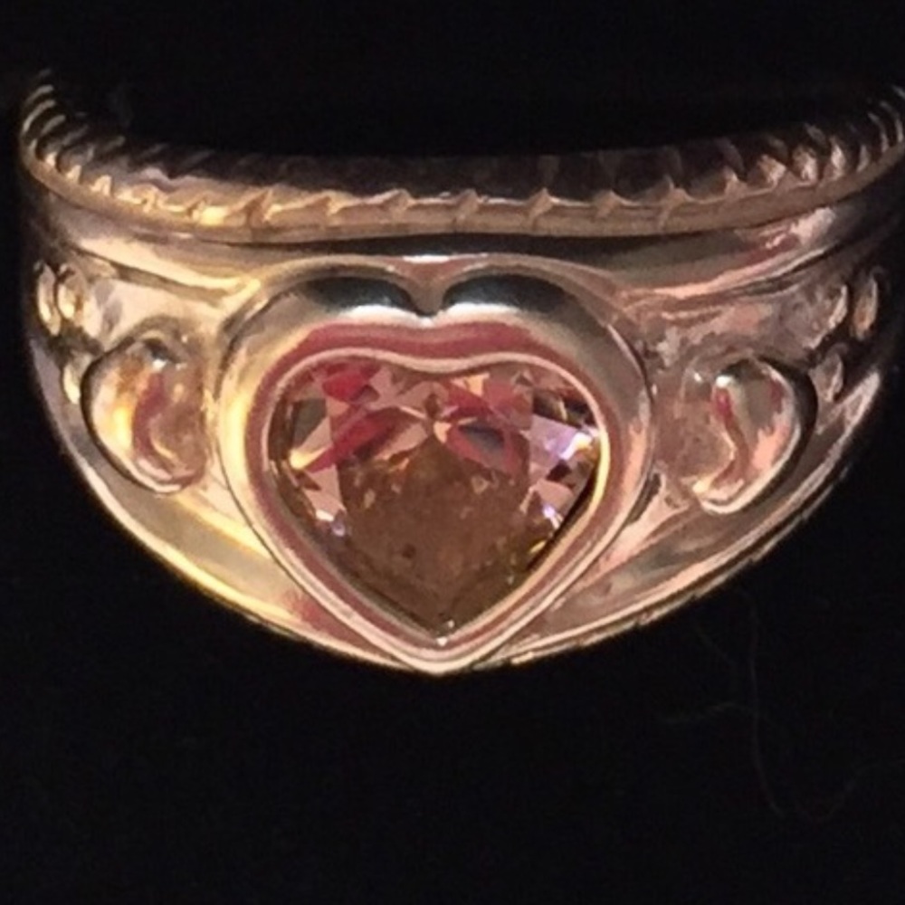 925 SterlingSilver Pink Turlamain 💖Gem 8.0